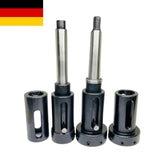 MT3 Sliding Floating Tailstock Die Holder Kit for Lathe Threading with 3MT & Parallel Shank | DE