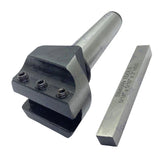 MT2 Fly Cutter with 38mm Head & 5/16" HSS Tool Bit | M10 x 1.5 Drawbar Thread | DE