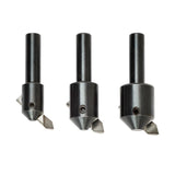 3 Piece Round Fly Cutter Set 3/8" Shank with HSS Tools | 14mm, 19mm & 22mm Heads | DE