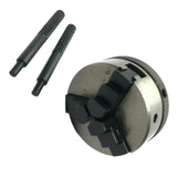 50mm 3 Jaw Self Centering Lathe Chuck M14 x 1 Thread with Reversible Jaws | DE