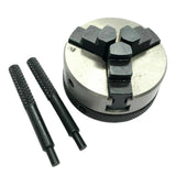 50mm 3 Jaw Self Centering Lathe Chuck M14 x 1 Thread with Reversible Jaws | DE