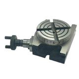 100mm Rotary Table with 4" Rotary Vice, T-Nuts & Mounting Kit for Milling Machines | DE