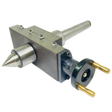 MT2 & MT3 Lathe Tailstock Taper Turning Attachment with Live Center & MT3-MT2 Sleeve | DE