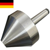MT4 Bull Nose Live Revolving Center 35-128mm Capacity for Lathe & Milling Machines | DE