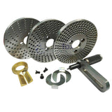 Indexing Plate Set for HV4 & HV6 Rotary Tables | Dividing Plates Set with 3 Plates | DE