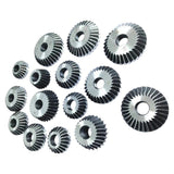 Bluefox 15 Pcs Engine Valve Seat Cutter Set HCS with Pilots, Arbor & Metal Box | DE