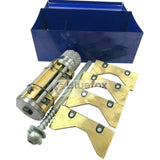 Cylinder Engine Hone Kit 2-1/2" to 5-1/2" with 4 Grit Honing Stones & Metal Case | DE