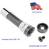 R8 Shank Slitting Saw Holder Arbor for Milling Machine – Fits Bridgeport & Similar Mills (USA)