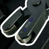 Shank 1/2" Quick Action Scissor Type Knurling Tool Holder – Capacity 1/16" to 2-1/4" | Blue Fox Tools