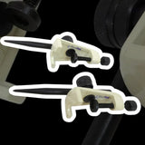 Large Adjustable Trammel Head Set Beam Compass – Pencil Holders & Hardened Scribing Points | Bluefox Tools