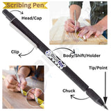 Scribing Pen Tool with Tungsten Carbide Point – Metal Engraver & Craft Marker