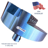 🔧 4" (100mm) Fly Cutter Milling Head with 3/4" Shank & 1/2" Square Tool Bit