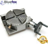 🔧 4" (100mm) Horizontal Vertical Rotary Table – 36:1 Milling Machine Indexing Table