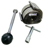 🔧 BLUEFOX TOOLS E5 Multifix Quick Change Tool Post with Locking Lever – Lathe Tool Post for 8"–16" Swing Lathes