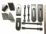 🔧 Bluefox Tools M6 24-Piece Clamping Kit – Milling Machine Workholding Set with 8mm T-Nuts & Step Clamps