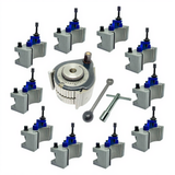 A1 40 Position Schnellwechsel-Stahlhaltersatz – 11-teilig Multifix Typ A für 150–300mm Drehmaschinen