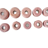 10-Piece Valve Seat Grinding Stone Set for Sioux Holder | 11/16" Thread | 80 Grit