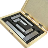 Precision Engineering Square Set 2″–3″–4″–6″ (4-Piece) | Precision Ground Spring Steel | Boxed