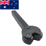 Self-Centre Knurling Tool 2 Wheel 1/2" Shank – Medium Diamond Pattern Lathe Knurling Tool