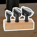 Fly Cutter Set 1/2" Shank – 3 Pc Milling Fly Cutter Kit with 3/16", 1/4" & 5/16" HSS Cutters + Key