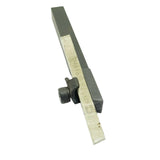 10mm Mini Parting Tool Holder with M2 HSS Blade for Unimat Mini Lathe | Cut Off Tool Holder 10x10mm Shank