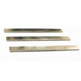 Set of 3 HSS Spare Parting Blades 1.45 x 5 x 63mm for Mini Lathe Parting Tool Holders | Fits 6mm, 8mm & 10mm Holders