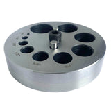10pc Disc Cutter Set 3-31mm Round Punches for Sheet Metal | High Carbon Steel Circular Disc Cutting Tool