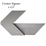 1-1/2" Center Square Center Finder Gauge | Machinist Centering Tool for Round Bar & Disc Marking | Max 38mm Diameter