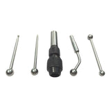🔧 5 Piece Wiggler & Center Finder Set | Edge Finding, Center Locating & Alignment Tool for Milling & Drilling Machines