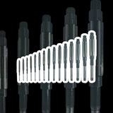 15 Pc Adjustable Hand Reamer Set H-V to H-11 | 1/4" to 1-1/16" Adjustable Reaming Tool Kit | Bluefox Tools