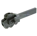Blue Fox Tools Set of 3 Knurling Tool Holders Combo | 1 Knurl, 2 Knurl & 6 Knurl Holders | Fine, Medium & Coarse Knurling | Export Quality