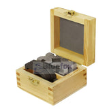 BLUEFOX Precision Engineers V-Block & Clamp Set 90° | Hardened Steel Matched Pair with Wooden Case | 1-5/8" x 1-1/4" x 1-1/4"