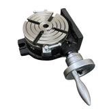 BLUEFOX HV6 6" (150mm) Precision Rotary Table | Horizontal & Vertical Milling Table | MT2 | 90:1 Gear Ratio