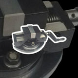 BLUEFOX 2" (50mm) Self-Centering Milling Machine Vice with 360° Swivel Base | Hardened Alloy Steel Jaws | Heavy-Duty Precision Machine Vise