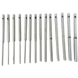 🔧 Sioux Valve Seat Grinder Pilots Set – 14 Pcs Hardened Straight Grinding Pilots