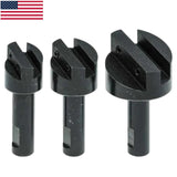 🔧 3-Piece Fly Cutter Set 3/4"–1-1/2" | 1/2" Shank Milling Cutters | Hardened Steel