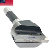 ⚙️ BLUEFOX TOOLS R8 Fly Cutter 2-1/2" (63.5mm) with 3/8" HSS Tool Bit for Bridgeport Milling Machine