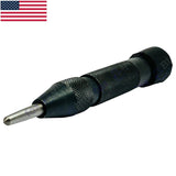 🔧 Extra Heavy Duty Automatic Center Punch 6" Adjustable Spring Tension Steel Marking Tool