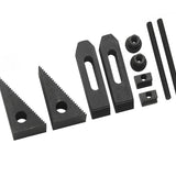 🔧 BLUEFOX TOOLS M6 Clamping Kit Set for 3" & 4" Rotary Tables – Milling Machine Accessories
