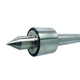 🔧 BLUEFOX TOOLS MT1 Mini Live Centre – Double Bearing Morse Taper 1 Revolving Centre for Mini Lathe