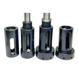 🔧 BLUEFOX TOOLS MT2 Sliding Floating Tailstock Die Holder Kit – 4 Imperial Die Sizes with Morse Taper & Parallel Shanks