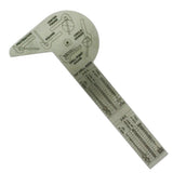 🔧 BLUEFOX TOOLS Multi-Purpose Stainless Steel Protractor Square Rule & Centre Finder – Drill Point Gauge