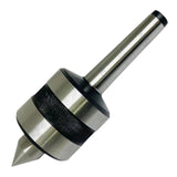 🔧 BLUEFOX TOOLS MT2 Live Revolving Center – 60° Bearing Steel Tailstock Center for Metal & Wood Lathe