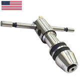 🔧 BLUEFOX TOOLS Mini Ratchet T-Tap Wrench 1.5–4mm – Reversible T-Handle Tap Holder