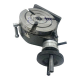 ⚙️ BLUEFOX TOOLS 4" (105mm) Precision Rotary Table with MT2 Bore – 3-Slot Horizontal & Vertical Milling Indexing Table