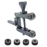 🔧 Adjustable Linear Knurling Tool Holder for Mini Lathe – 6 Knurl Wheels