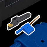 🔧 8mm Mini Lathe Indexable Parting Tool Holder – Right Hand Carbide Cut-Off Tool