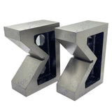 🔧 Cast Iron V-Block Set of 2 – 3" Precision Vee Blocks 75 × 56 × 31mm for Engineering & Workholding
