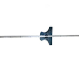 📏 12 Inch / 300mm Depth Gauge – Stainless Steel Metric & Imperial Engineer's Measuring Tool