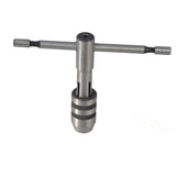 🔧 Ratchet T Tap Wrench 5/32" to 1/4" (M4–M6) | Reversible T-Handle Tapping Wrench for Taps, Reamers & Drills